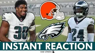 INSTANT REACTION: 🚨Eagles Fans Get GREAT NEWS After 2nd Preseason Game - Andrew Mukuba FLASHES