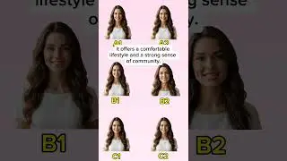 English Speaking Sentences A1&ndash;C2 | Topic &ndash; Hometown | IELTS Speaking Practice