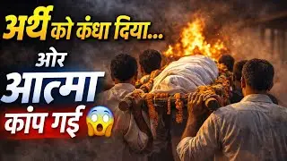 😔अर्थी को कंधा देने वाले के साथ क्या होता है? गरुड़ पुराण का रहस्य” 🔥