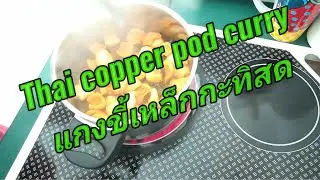 Thai copper pod curry แกงขี้เหล็กกะทิสดสูตรลับๆ อย่าบอกใครเชียว