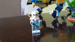 Lego zane esta controla su poder de hielo