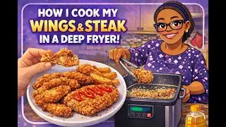 How I Deep Fry Chickn and Steak