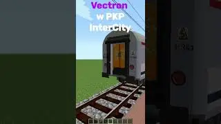 Vectron w PKP InterCity i... zgubione wagony!? Przelot w #minecraft  #pociag #intercity #pkp