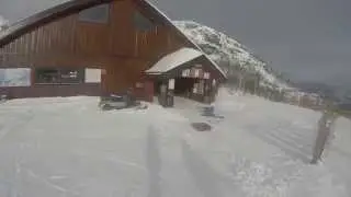 Viral Video UK: Epic ski crash into wire fence!