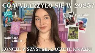 CO WYDARZYŁO SIĘ W 2025?😳| *rzucone studia, poprawa matury i zmiany*
