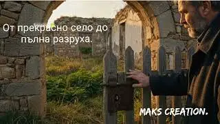 От прекрасно село до пълна разруха. 
