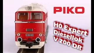 PIKO [V067EN subtitle] H0 Expert diesel locomotive V 200 DR - model presentation
