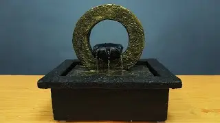 Easy & Simple Home Made Antique Water Fountain | DIY Awesome Indoor Tabletop Water Fountain Ideas
