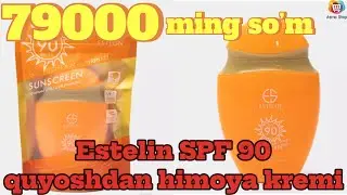 Estelin SPF 90 quyoshdan himoya kremi &ldquo;79000 ming so&rsquo;m&rdquo; @ASMA_ShoP1 #onlineshopping
