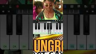 Ghungroo piano tutorial #shorts #ghungroo