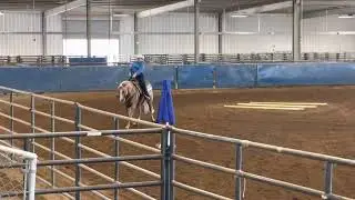 Harper Catherine Nash & Wimpys Reinmaker- BCQHA Pump Jack Circuit-Youth Ranch Trail: Go 2.