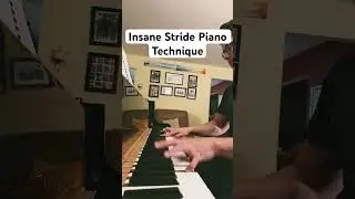 Insane Stride Piano Style! Subscribe for more!