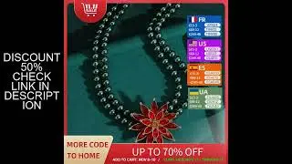 Vintage Large Red Flower Pendant Necklace Green Pearl Layered Chain Gold Color For Woman Luxury High