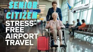 Airport Assistance for SENIOR Citizens Made Easy! #seniorcitizen ||