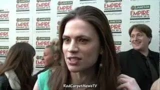 Hayley Atwell Interview - Captain America & New Films - Empire Awards 2012