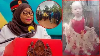RAIS SAMIA AMLILIA MTOTO ALBINO ALIYEUAWA KIKATILI.