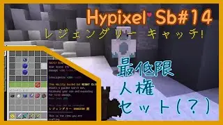 【Hypixel】釣りイベこないかなー　オークション購入禁止のSkyblock＃14