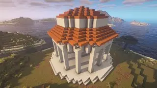 Minecraft Greek Temple | Timelapse