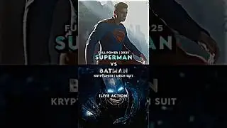 DCU Superman vs DCEU Batman (Kryptonite)