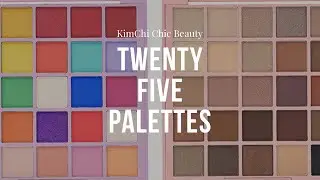 Swatch Party: палетки KimChi Chic Twenty Five