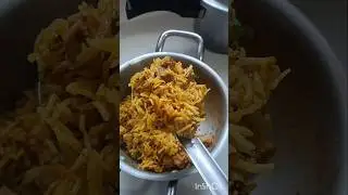 Sunday special #food #rawjackfruit #biriyani #vegbiriyani #vegetarian #bhojan #vadacurry #cooking