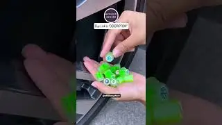Tire Valve Stem Caps Glow in Dark, Universal Car Tire Valve Caps Fluorescent #ads #shorts #viral