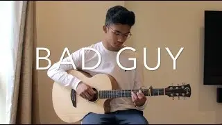 bad guy - Billie Eilish - [FREE TABS] Fingerstyle Guitar Cover