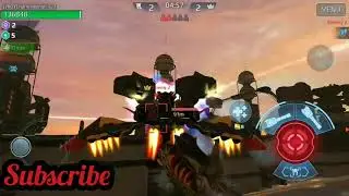 War robot ao Jun with thunder