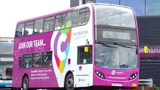 Holding Gears! Stagecoach East Midlands 19308 AE07 KZK on Route 12