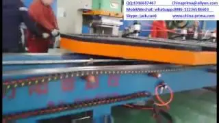 automatic hole press feeding line , holes punching machine line feeding table