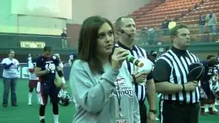 National Anthem with Carrie Simpson 2013