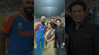 Hardik Pandya&rsquo;s Emotional Moment with Mother | Rohit Sharma & Sachin Tendulkar After the Win 🏆❤️