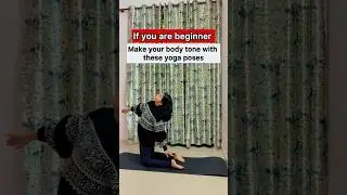 Tone your body with these yoga poses #yoga #yogapractice #motivation #beginneryoga #shortsfeed #yt