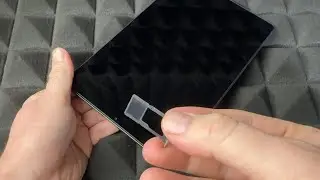 How to Insert / Remove SD Card Tray in Lenovo Tab M9 Tablet