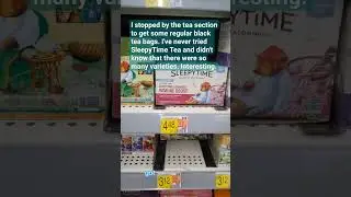 Looking for tea bags: Grocery Shopping with Jovi Mellow