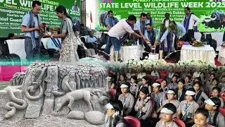 Sangrongsalo Mantri Animesh Debbarmani Yak Romwi Chengjakha State Level Wildlife Week-2025 Panda