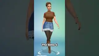 Outfit Idea Combining Business Chic & Sweet Allure Kits in The Sims 4