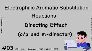 Electrophilic aromatic directing groups || JEE ||  Main || Advanced || NEET || CBSE || In Hindi