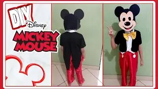 DIY: FANTASIA DO MICKEY COMPLETA | Inventa Ação