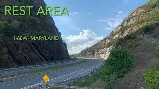 I-68 Westbound Rest Area. Hancock, Maryland!! #usa #travel