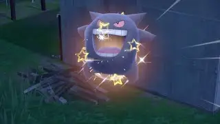 Shiny Gengar in Pokemon Violet