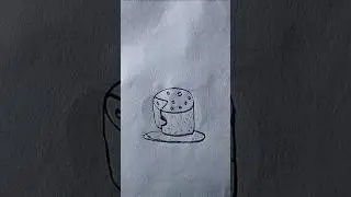 How To Draw a Cake Easily #drawing #art #easy #funny helicopter #drawingbird #shorts