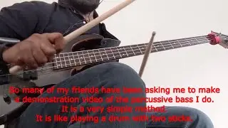 Percussive Bass Lesson (Finger Slap Bass) | Jayen Varma Bassist
