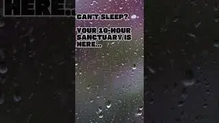 Can't Sleep? 🌧️ 10 Hours of Heavy Rain on Window #shorts #rainsounds #sleep #rainoundforsleep  #rain