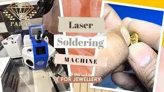 Laser Soldering Machine For jewellery | Working video