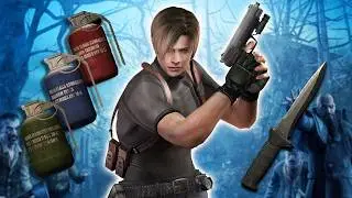 ❤ RETO SOLO PISTOLA, GRANADAS Y CUCHILLO EN PROFESIONAL! | Resident Evil 4