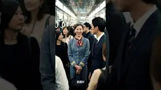 Rush Hour Routine In Tokyo Subway Trains #metro #東京 #日本 #東京ラッシュ #subway