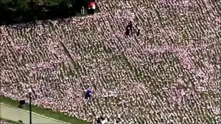SkyEye Video: Memorial Day Flags On Boston Common