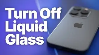 How to Turn Off Liquid Glass on iPhone (Reduce Transparency)