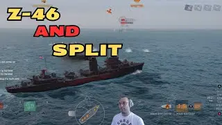 Z-46 и Split - Эсминцы - Прямая трансляция - Легенды World of Warships